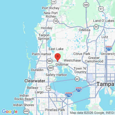 Map to  office in Oldsmar, FL