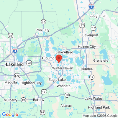 Map to  office in Winter Haven, FL