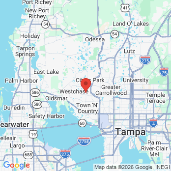 Map to Delatorre Dentistry office in Tampa, FL