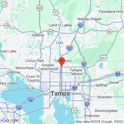 Map to  office in Tampa, FL