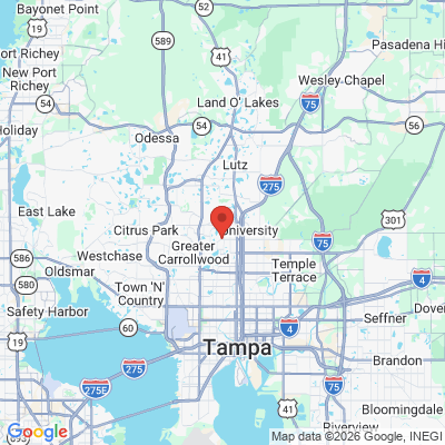 Map to  office in Tampa, FL