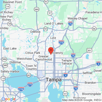 Map to  office in Tampa, FL