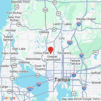 Map to  office in Tampa, FL