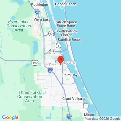Map to  office in Melbourne, FL