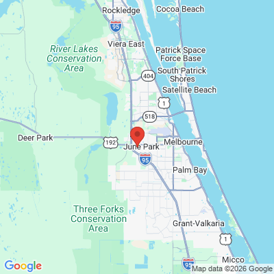 Map to  office in Melbourne, FL