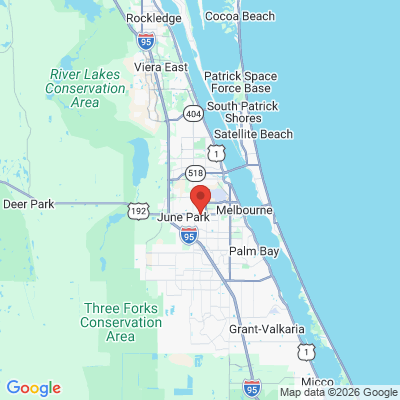 Map to  office in Melbourne, FL