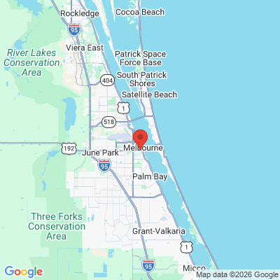 Map to  office in Melbourne, FL