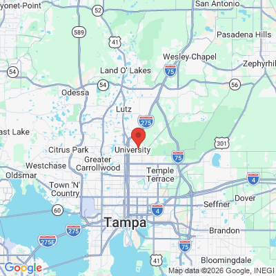 Map to  office in Tampa, FL