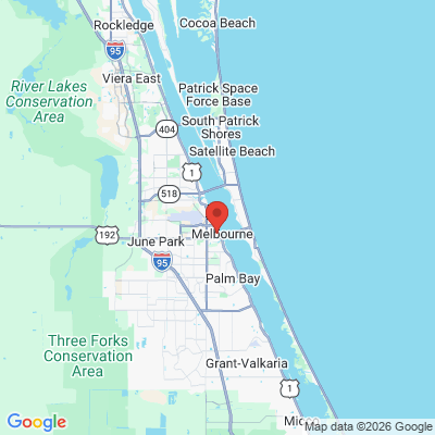 Map to  office in Melbourne, FL