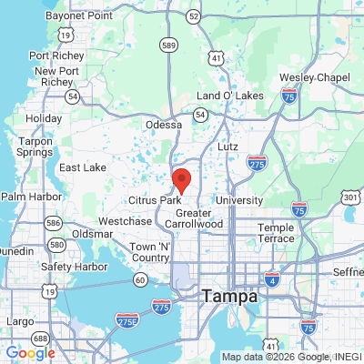 Map to  office in Tampa, FL
