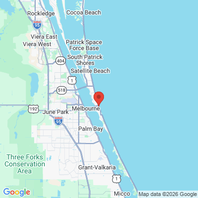 Map to  office in Indialantic, FL