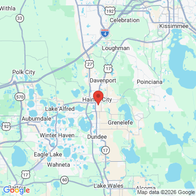 Map to  office in Haines City, FL
