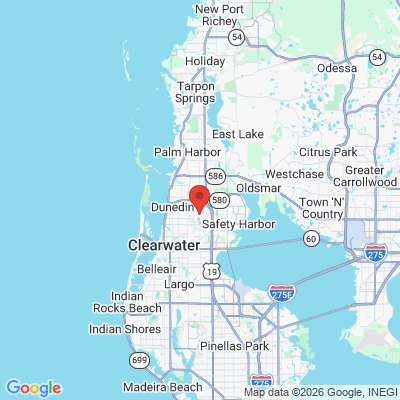 Map to  office in Clearwater, FL
