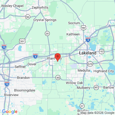 Map to  office in Plant City, FL
