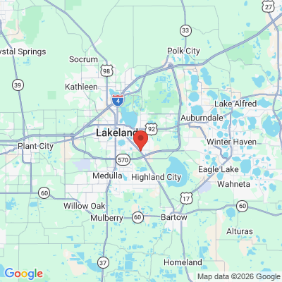 Map to  office in Eaton Park, FL
