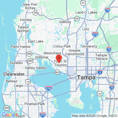 Map to  office in Tampa, FL