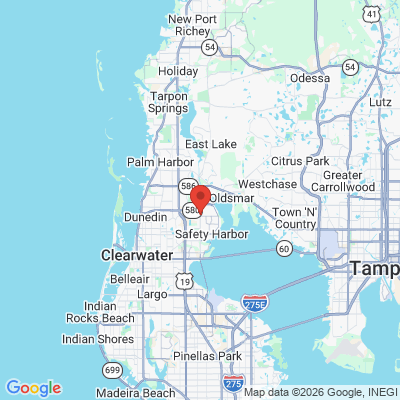 Map to  office in Clearwater, FL