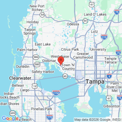 Map to  office in Tampa, FL
