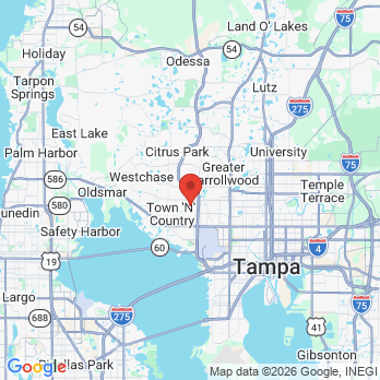 Map to DayOne Staffing office in Tampa, FL