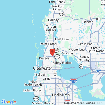 Map to  office in Clearwater, FL