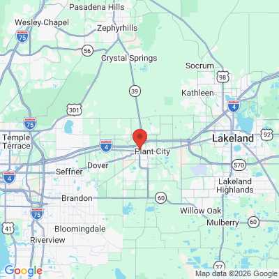 Map to  office in Plant City, FL