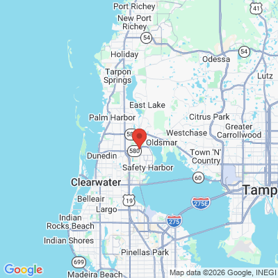 Map to  office in Clearwater, FL