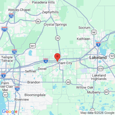 Map to  office in Plant City, FL