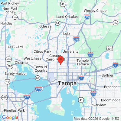 Map to  office in Tampa, FL