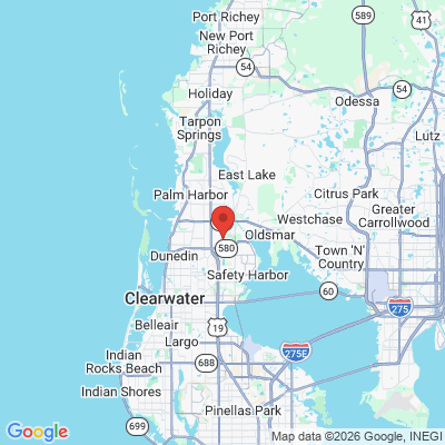 Map to  office in Clearwater, FL