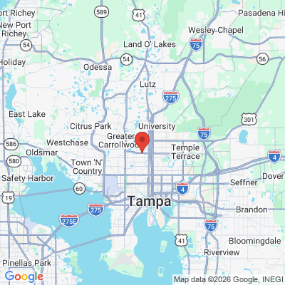 Map to  office in Tampa, FL