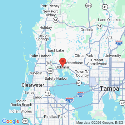 Map to  office in Oldsmar, FL