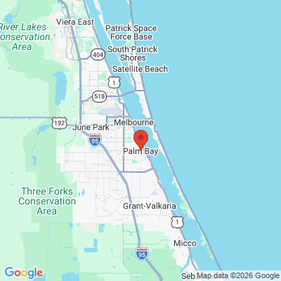 Map to  office in Palm Bay, FL