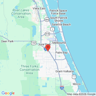 Map to  office in Melbourne, FL