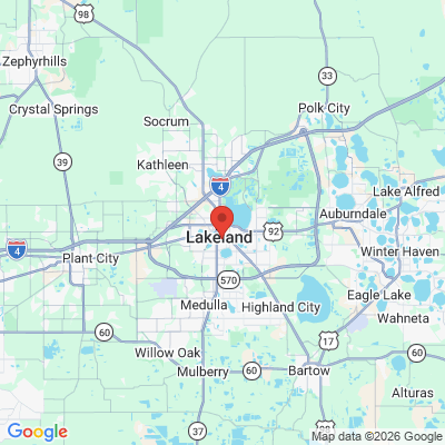 Map to  office in Lakeland, FL
