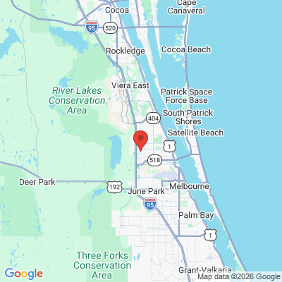 Map to  office in Melbourne, FL