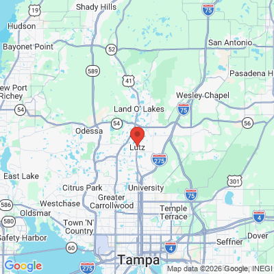 Map to  office in Lutz, FL