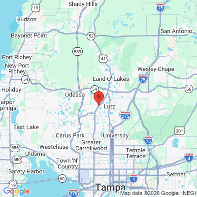 Map to  office in Lutz, FL