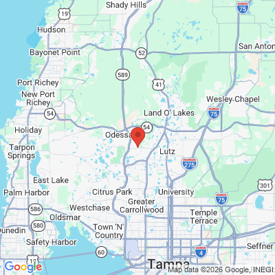 Map to  office in Lutz, FL