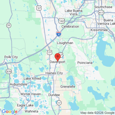 Map to  office in Davenport, FL
