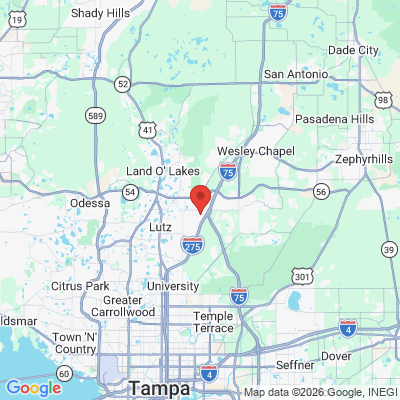 Map to  office in Lutz, FL