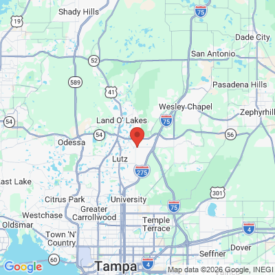 Map to  office in Lutz, FL