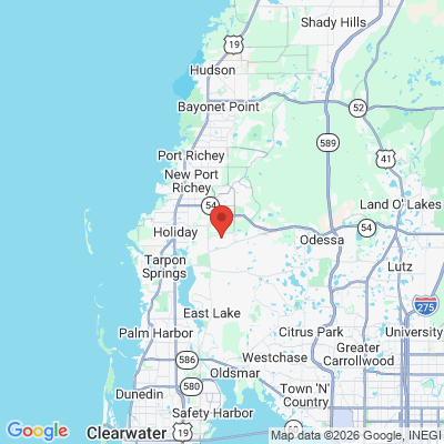 Map to  office in Trinity, FL