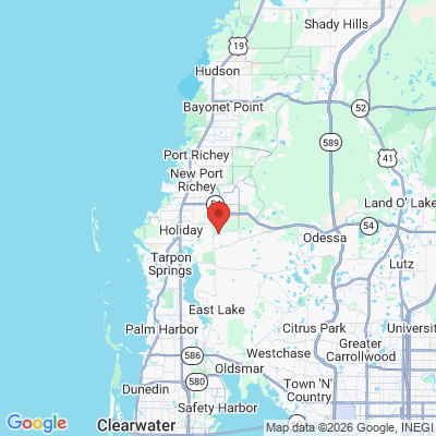 Map to  office in New Port Richey, FL