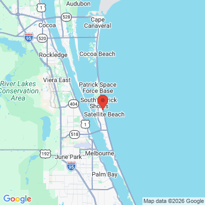 Map to  office in Satellite Beach, FL