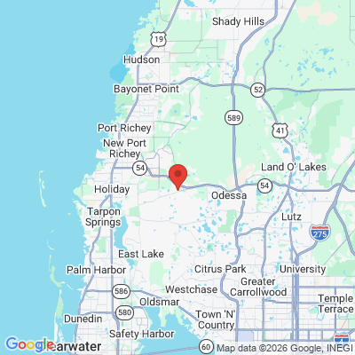 Map to  office in Trinity, FL