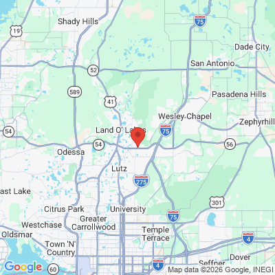 Map to  office in Lutz, FL