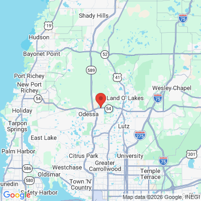 Map to  office in Lutz, FL