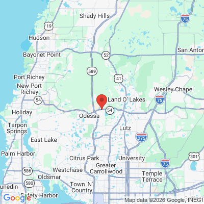 Map to  office in Lutz, FL