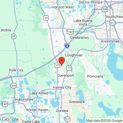Map to  office in Davenport, FL
