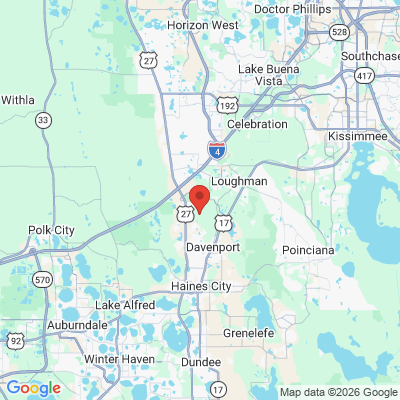 Map to  office in Davenport, FL